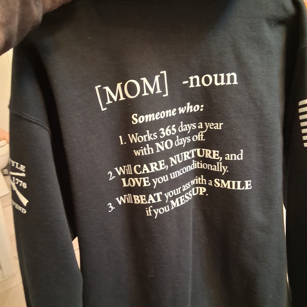 Grunt Style Black Graphic Sweatshirt